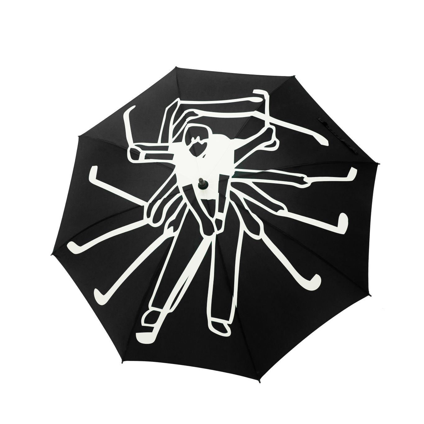 Black Swingman Golf Umbrella