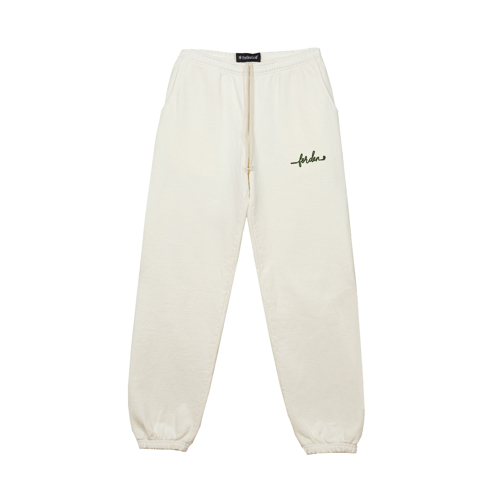 Off Script Apparel Off White Classic Script Sweat Pant – Forden Golf